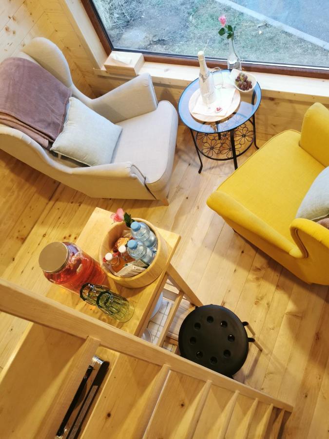 Treehome Tinyhouse Střítež Extérieur photo