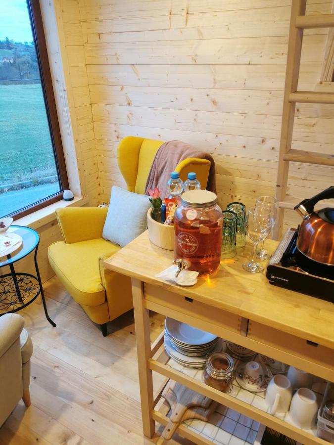 Treehome Tinyhouse Střítež Extérieur photo